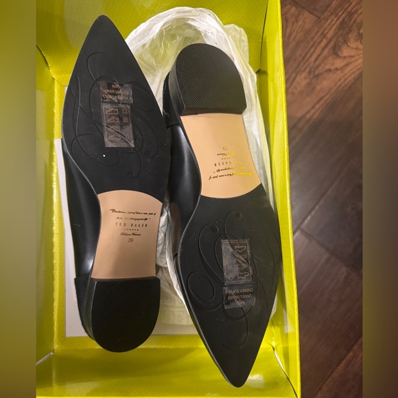 TED BAKER NAOI DOUBLE MONK STRAP BLACK LEATHER SHOES size 8 - Picture 9 of 10